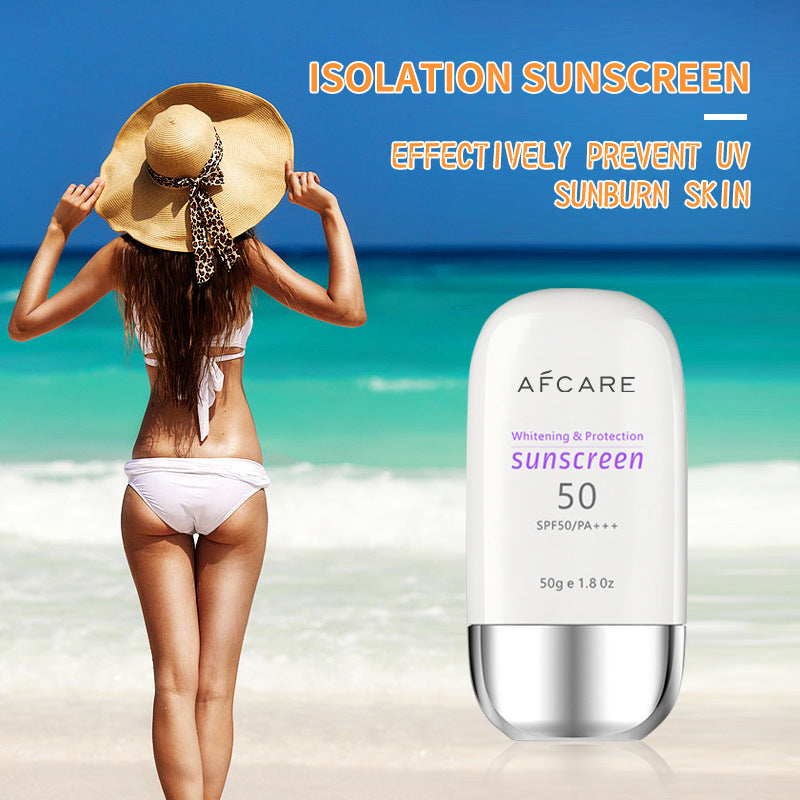 Non-greasy Facial Sunscreen Isolation UV Light Refreshing 50ml